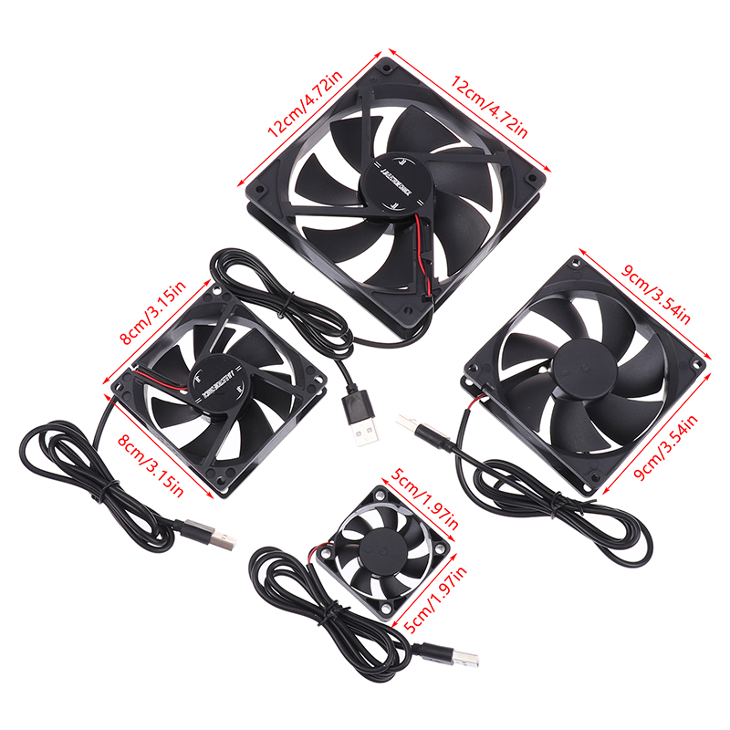 Kipas Pendingin Brushless 5V B - Diy Electronics Case ulasan dan harga