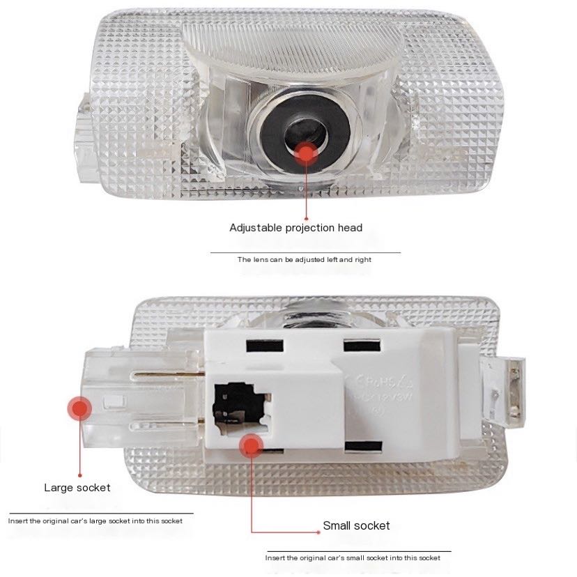 2 buah lampu proyektor LED pin - Diy Rc Electronics ulasan dan harga