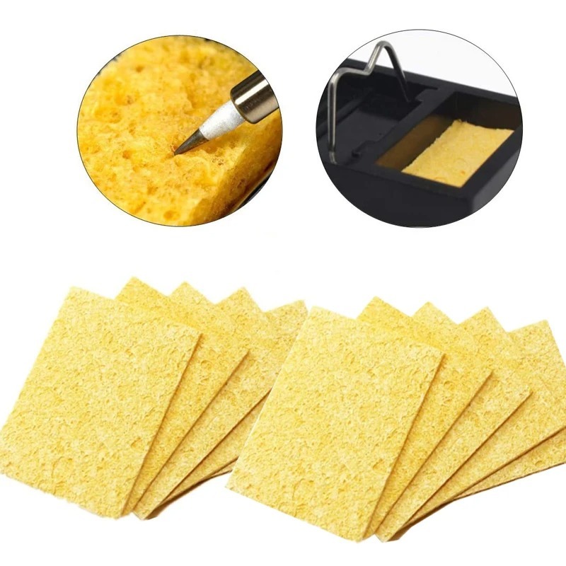 10 Buah Spons Pembersih Besi S - Diy Electronics Soldering Kit ulasan dan harga