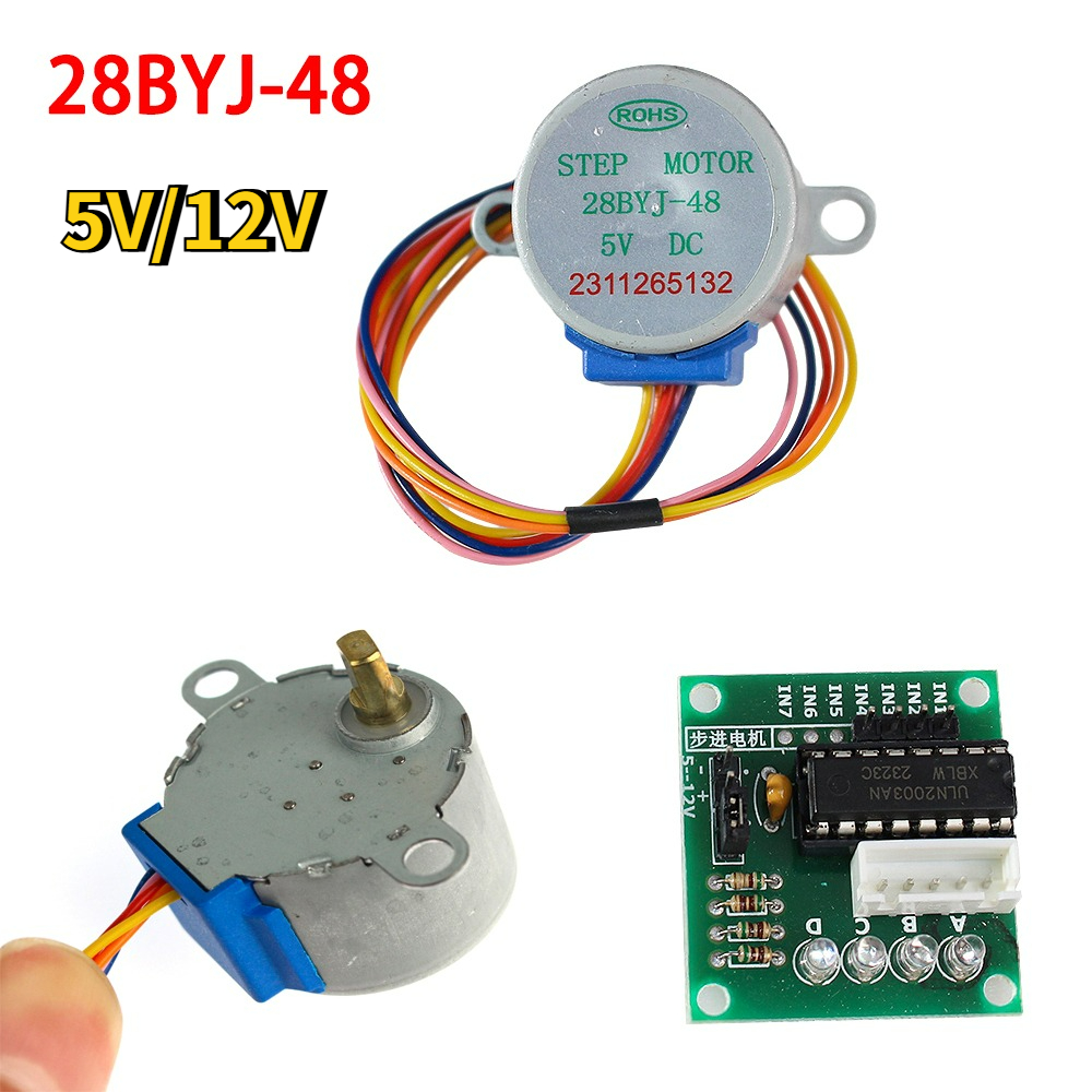 Kit Motor Stepper 28BYJ-48 5V/ - Stepper Motor 28Byj ulasan dan harga
